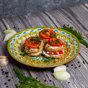 БАКЛАЖАНЫ ПО-ГРУЗИНСКИ